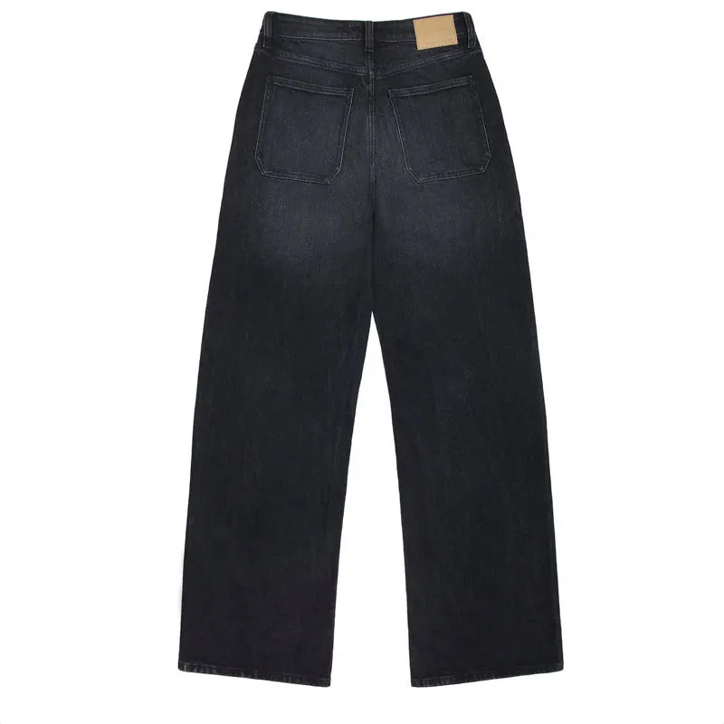 SEVENTY & MOCHI Elodie Full Length Jean in Vintage Black