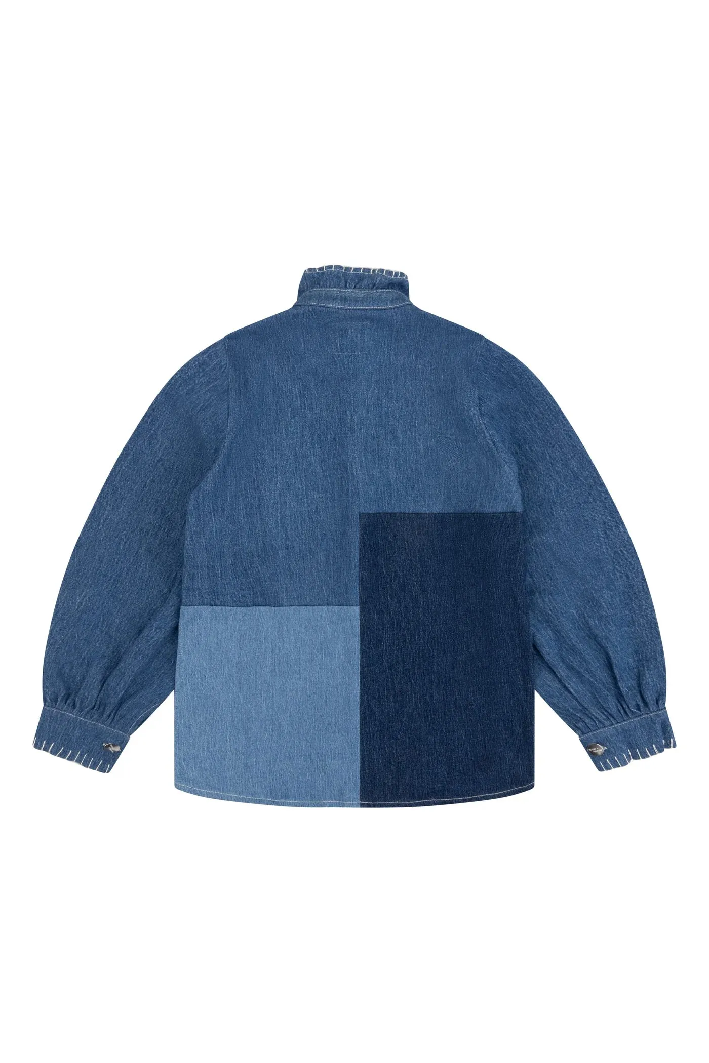 Seventy   Mochi | Pablo Jacket - Patched Denim