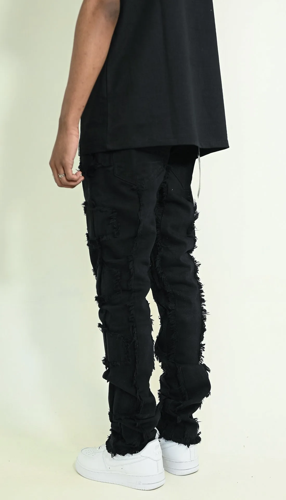 Side Patched Black