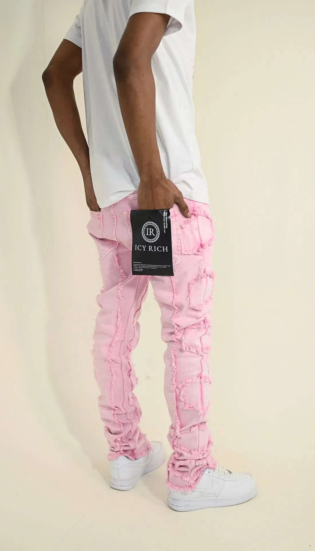 Side Patched Pink