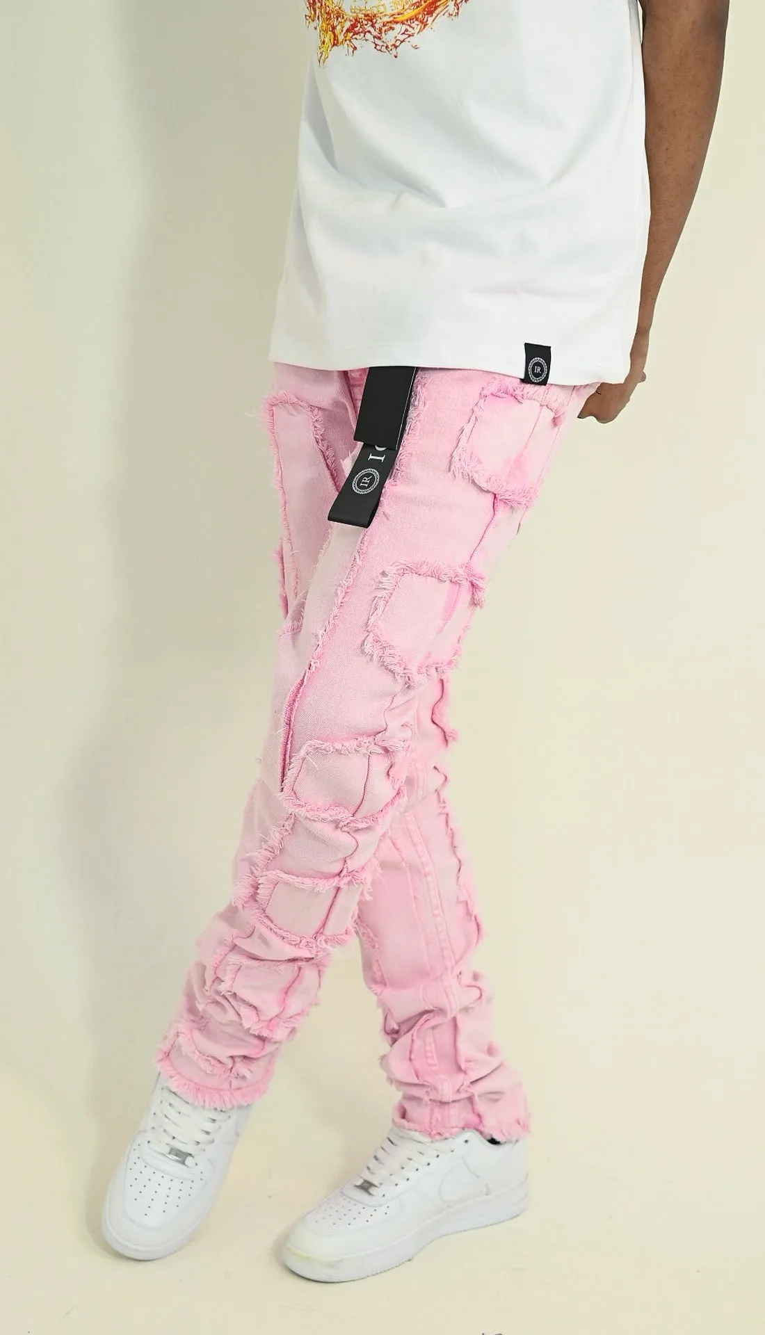 Side Patched Pink