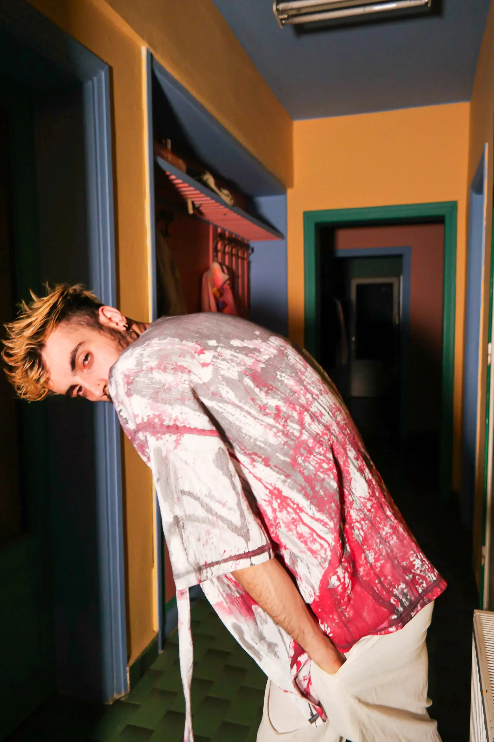 Sile Cloth Red and Black Kimono
