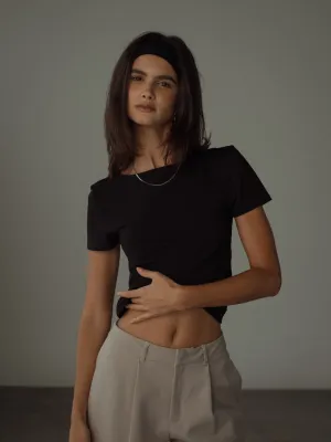 SIMPLY TEE - BLACK