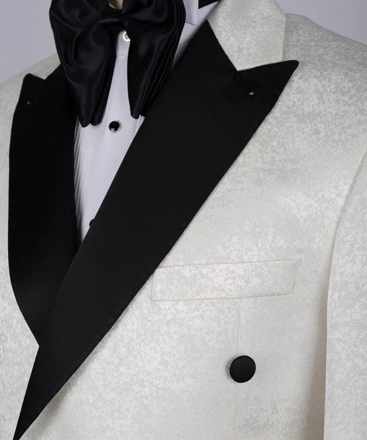 Slashed Tuxedo Suit
