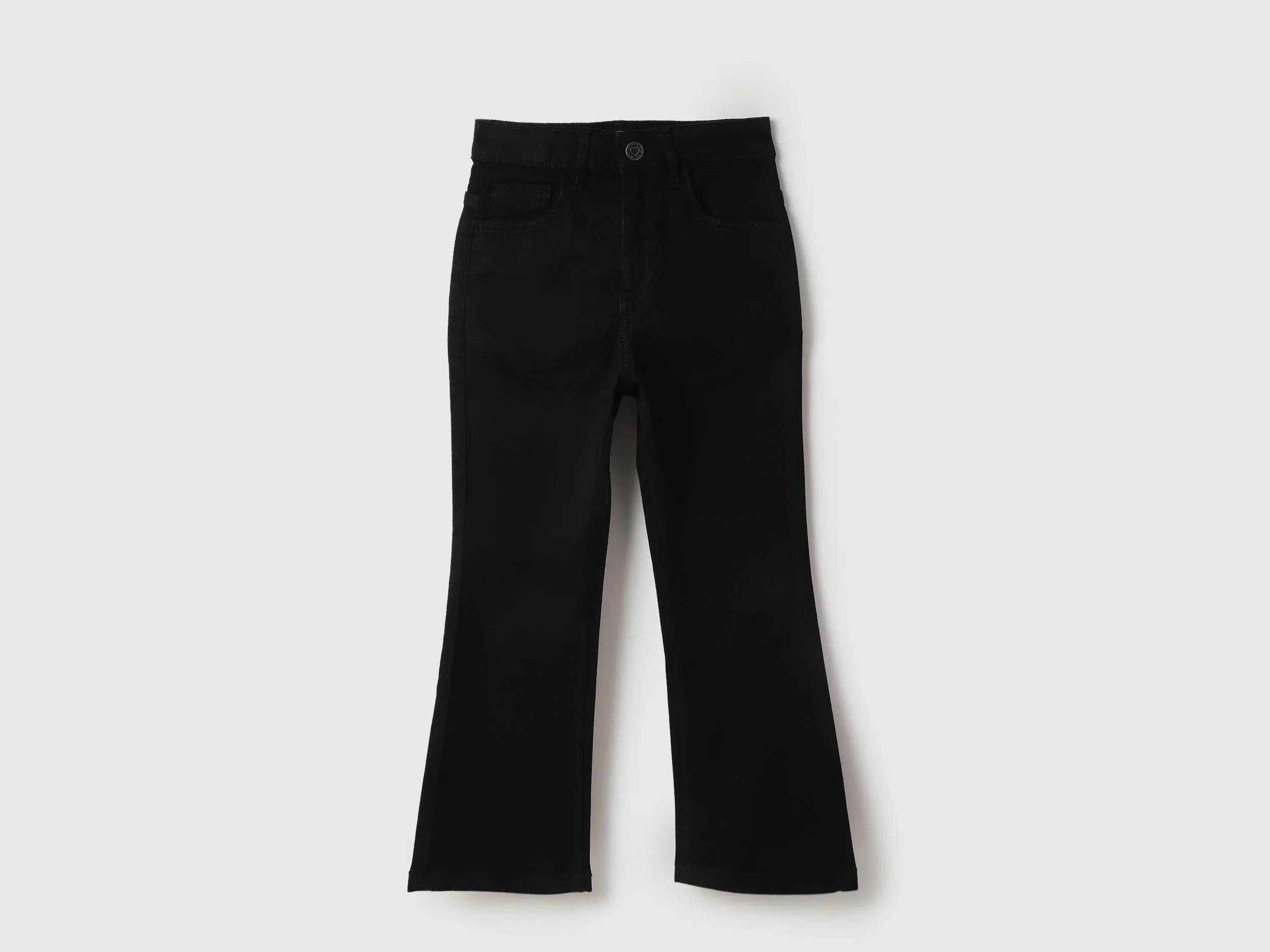 Solid Bootcut Fit Jeans