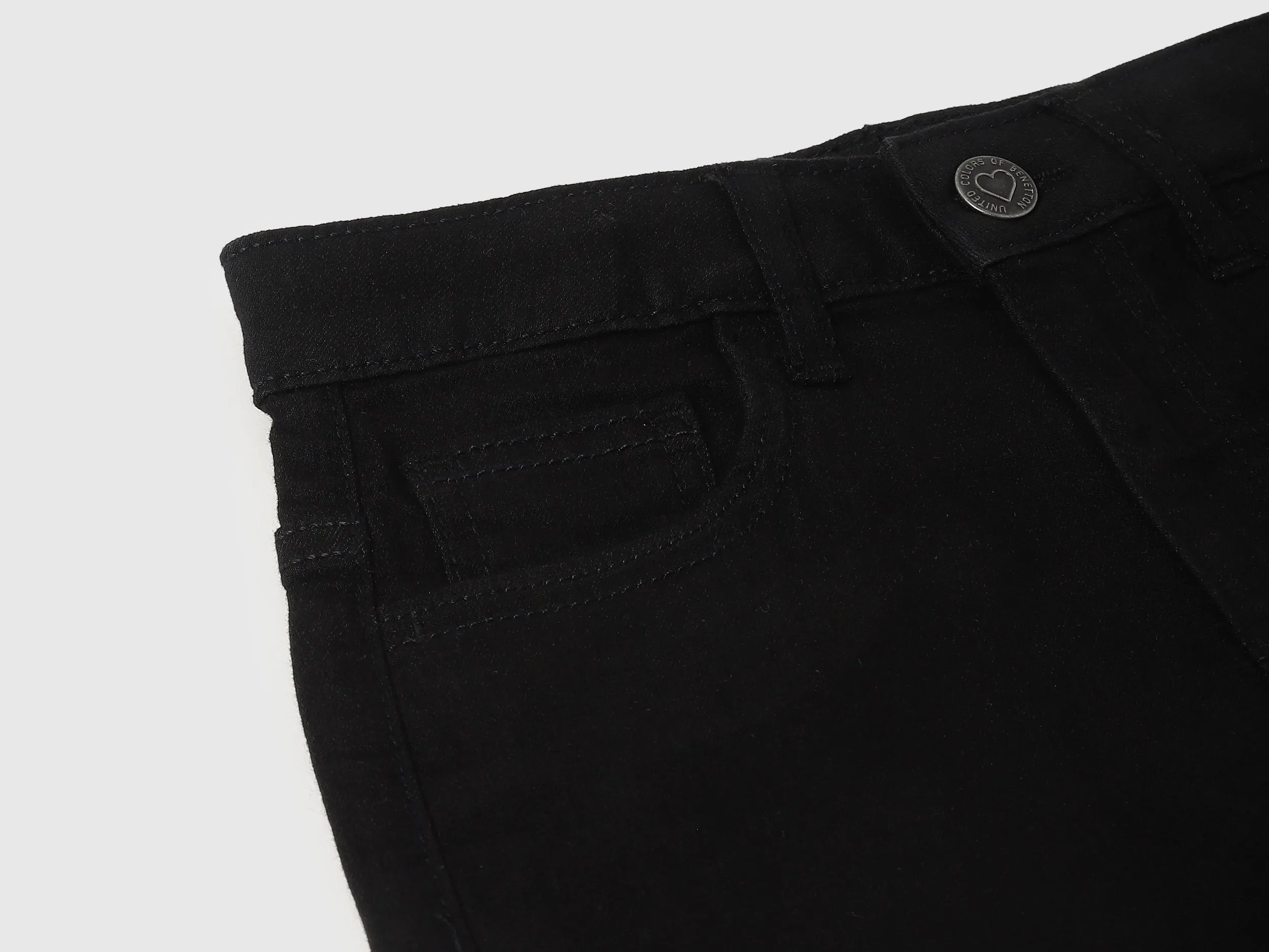 Solid Bootcut Fit Jeans