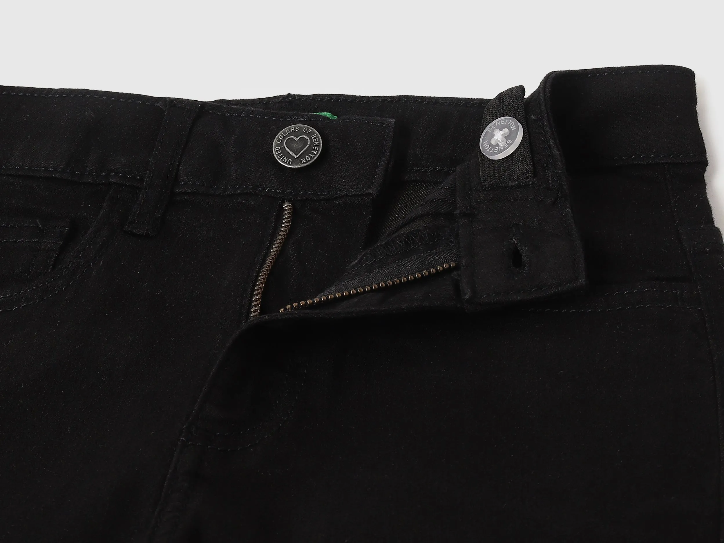 Solid Bootcut Fit Jeans