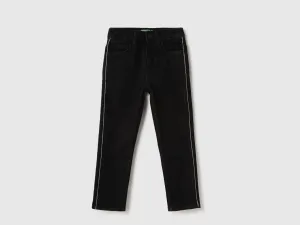 Solid Straight Fit Jeans