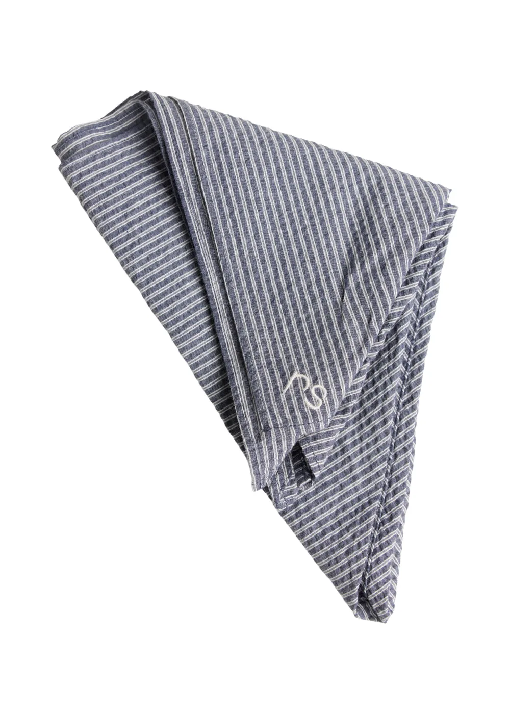 Stribet Halstørklæde PJ - blue stripe