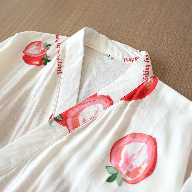 Summer Style Women's Cotton Kimono