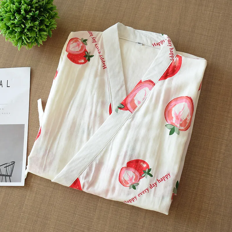 Summer Style Women's Cotton Kimono