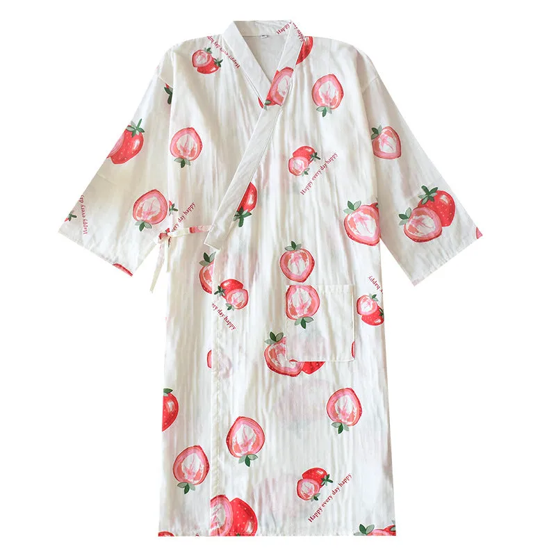 Summer Style Women's Cotton Kimono