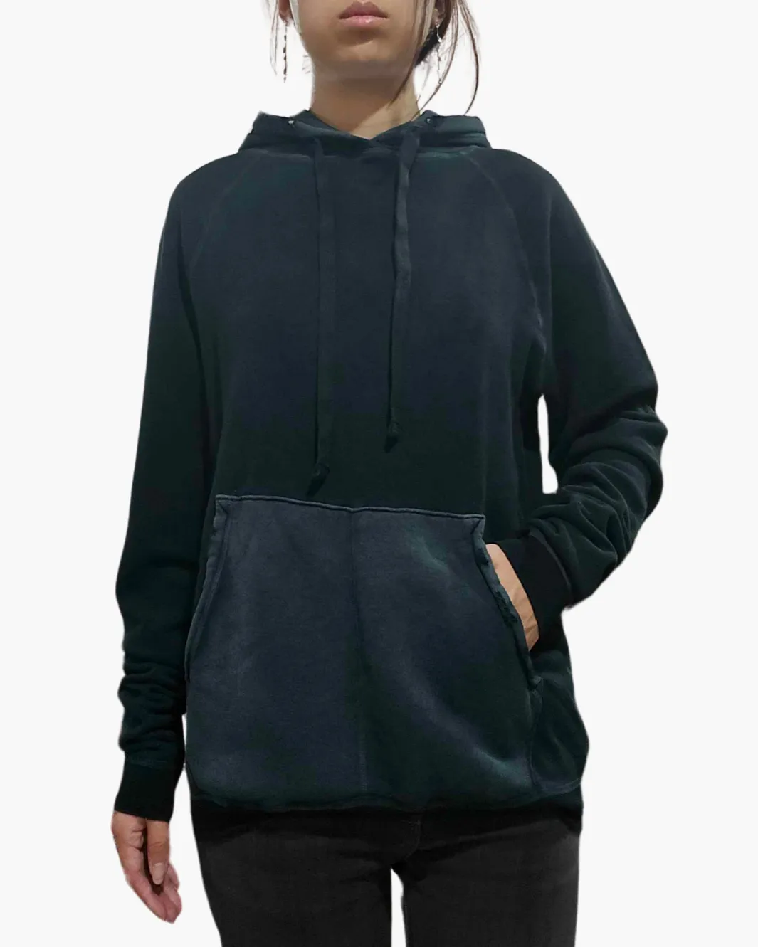 SUPERYUMM BIG HOODIE IN GREEN PLANT