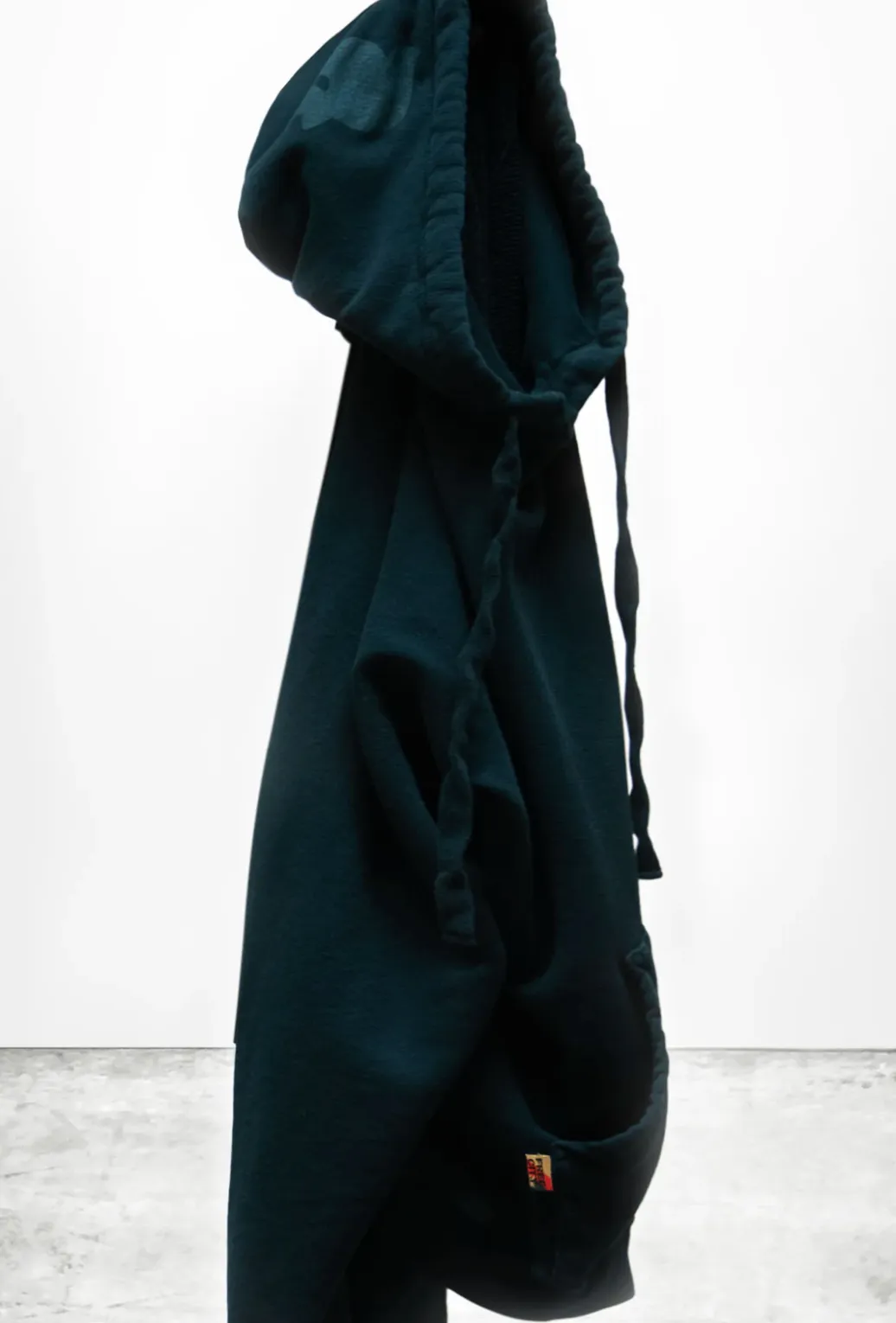 SUPERYUMM BIG HOODIE IN GREEN PLANT