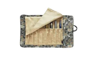 Taccia Kimono Pen Roll - 8 Slots Mosaic