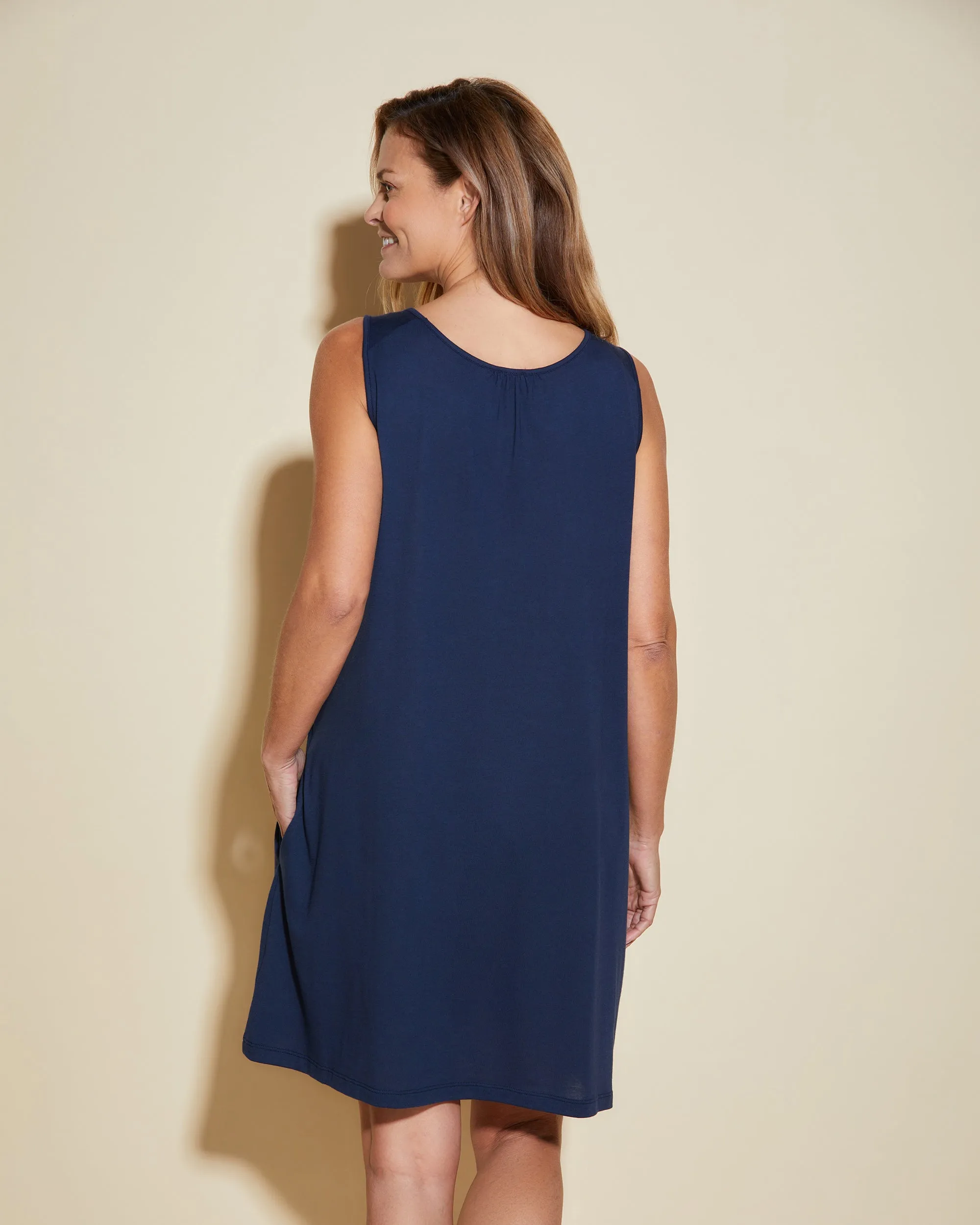 Tank Chemise With Pockets