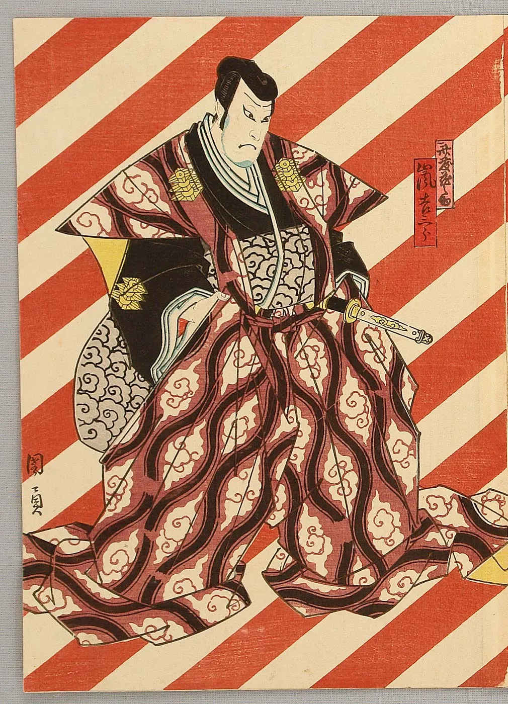 Tatewaku Ori-nui Shibori Tenugui
