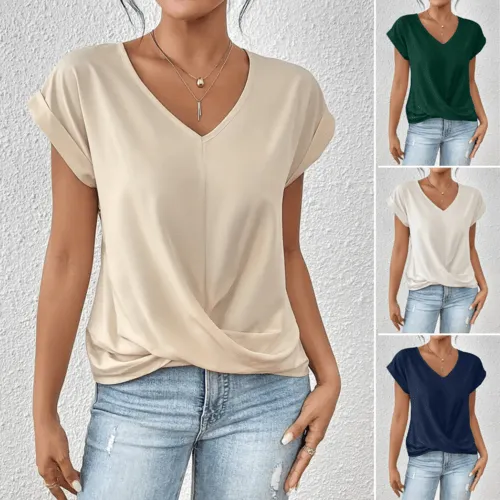 TERA - SIMPLE V-NECK T-SHIRT