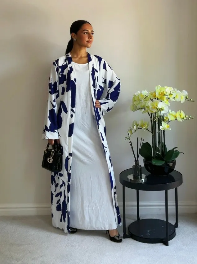 The Navy Midnight Garden Kimono