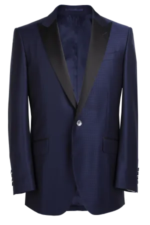 The Oliver Dinner Jacket - Reda Navy Pin Dot