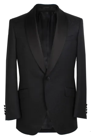 The Pierce Dinner Jacket - Marzoni Noir Paisley Jacquard
