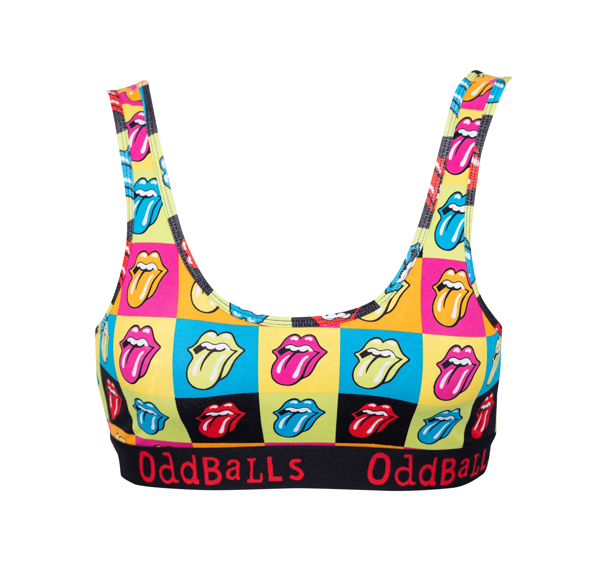 The Rolling Stones - Multi - Ladies Bralette