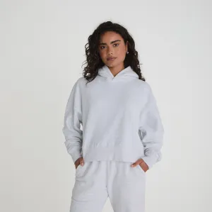 THE ULTIMATE BOXY HOODIE - GREY MARL