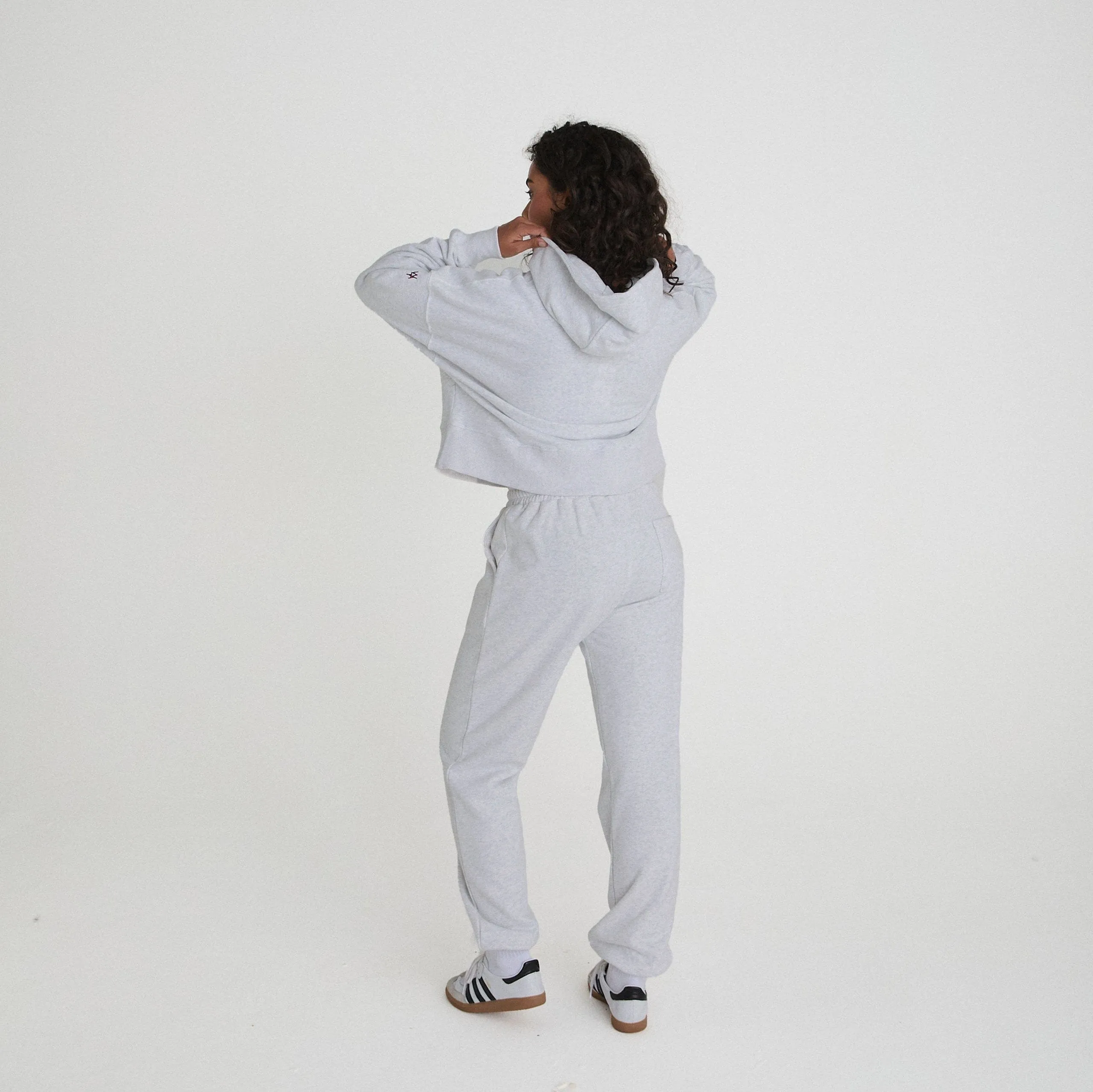 THE ULTIMATE BOXY HOODIE - GREY MARL