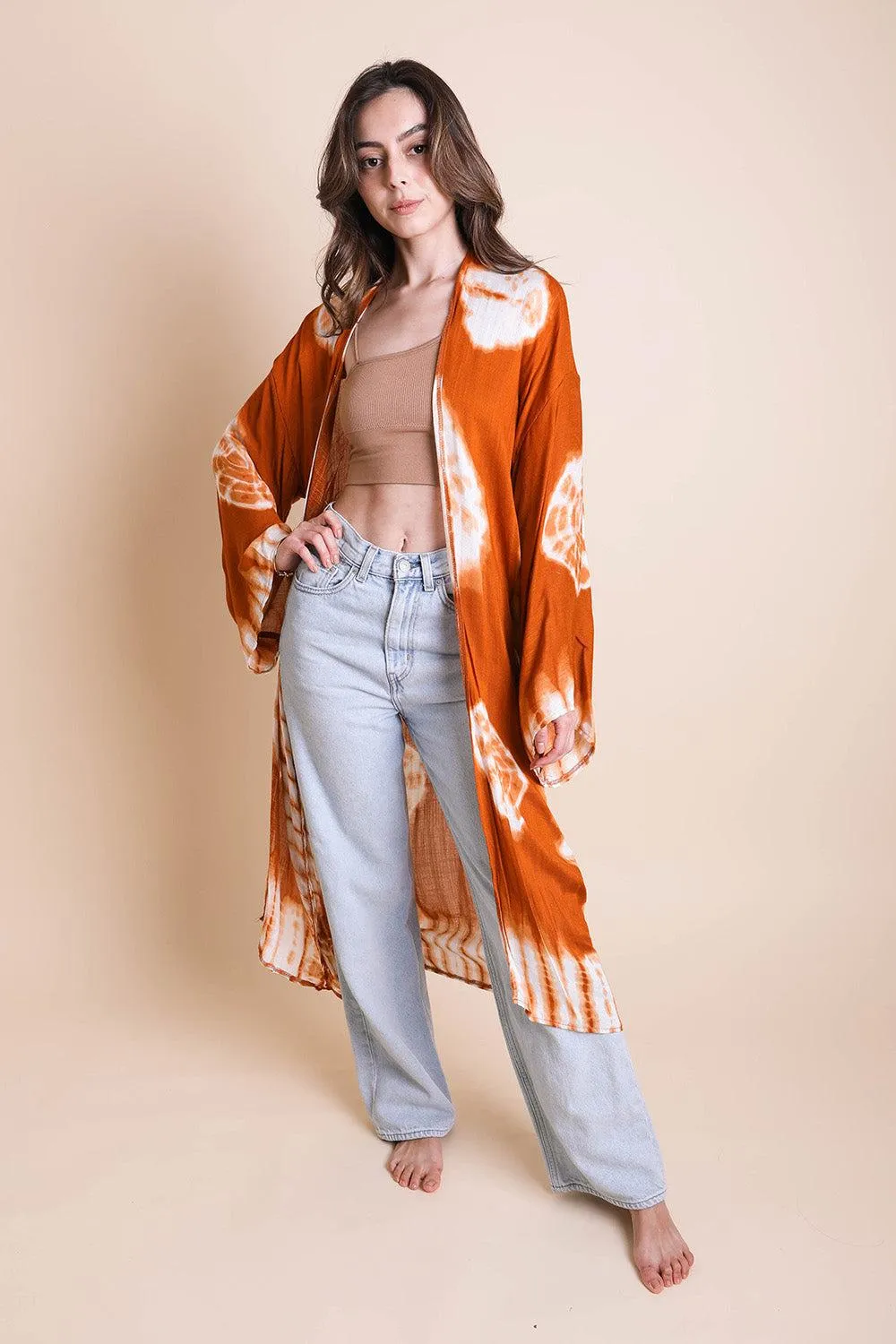 Tie Dye Kimono - 6 colors