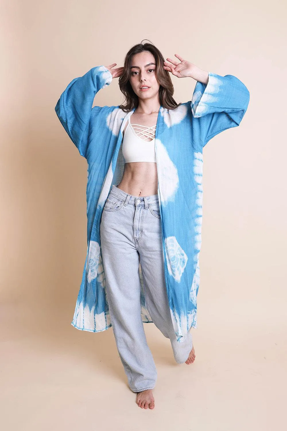 Tie Dye Kimono - 6 colors