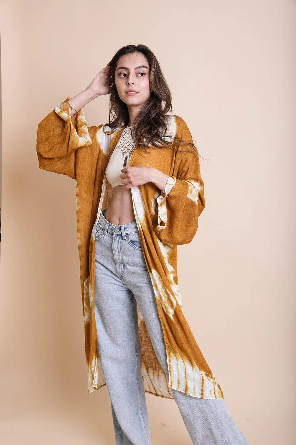 Tie Dye Kimono - 6 colors