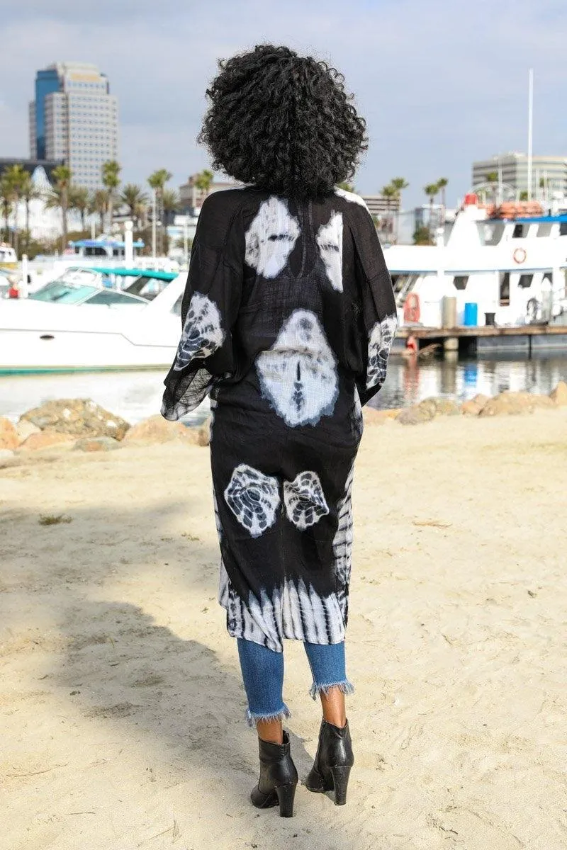 Tie Dye Kimono - 6 colors