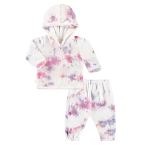 Toddler & Kid Loop Terry Tie Dye Hoodie and Balloon Pant Sets