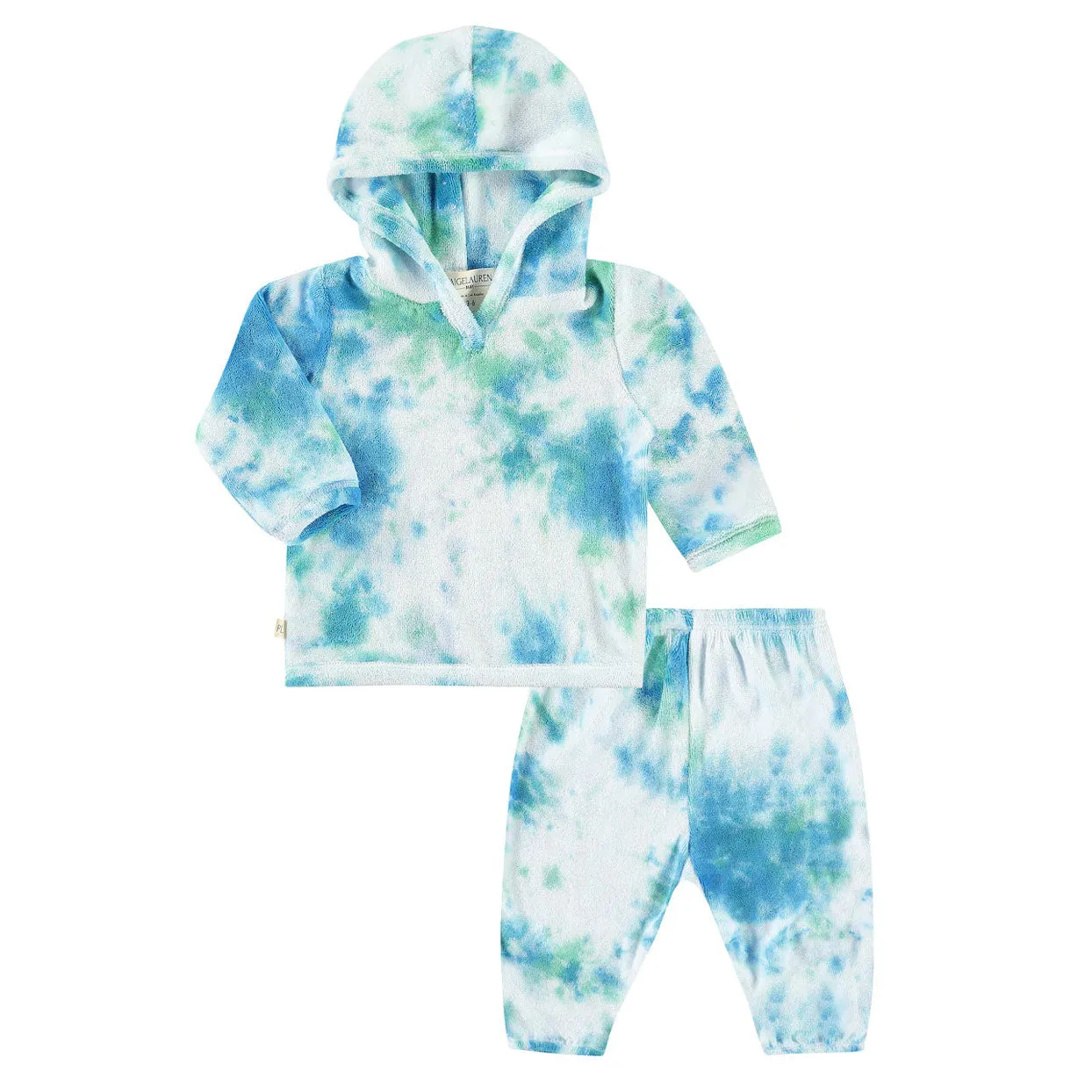 Toddler & Kid Loop Terry Tie Dye Hoodie and Balloon Pant Sets