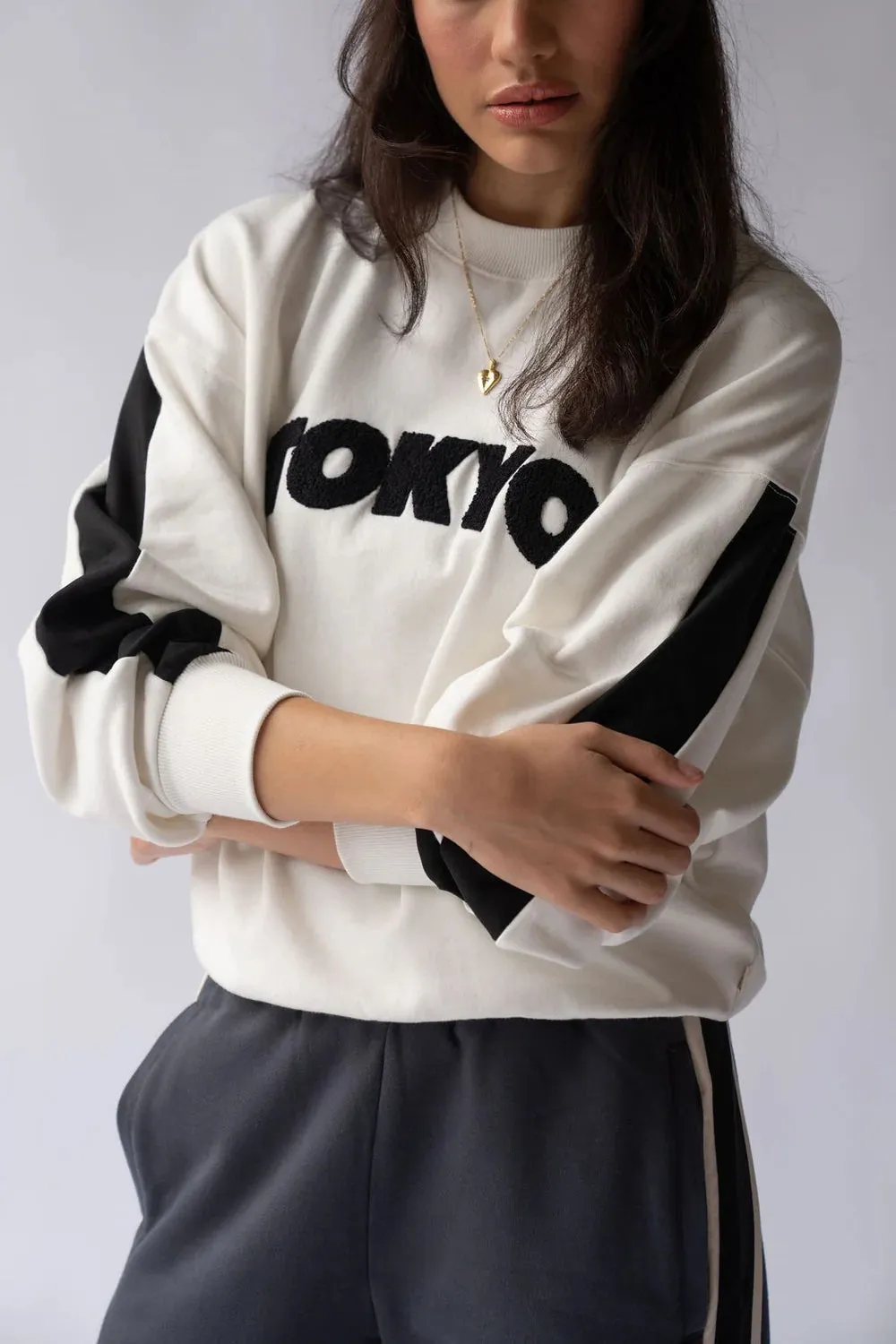 Tokyo Sweatshirt WARM WHITE