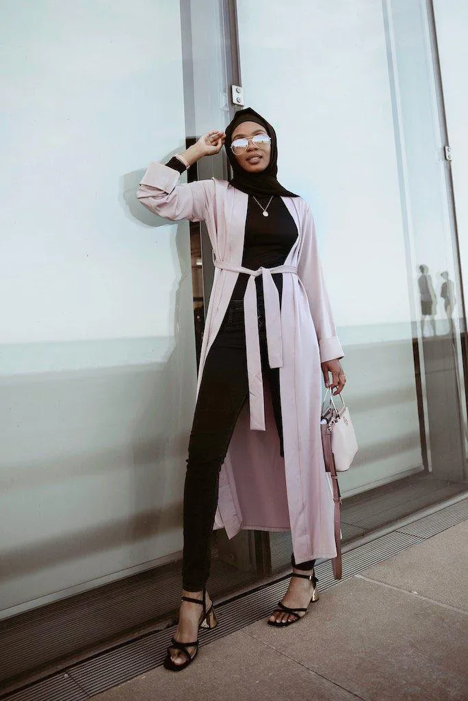 Tokyo Wrap Kimono Abaya - Chai