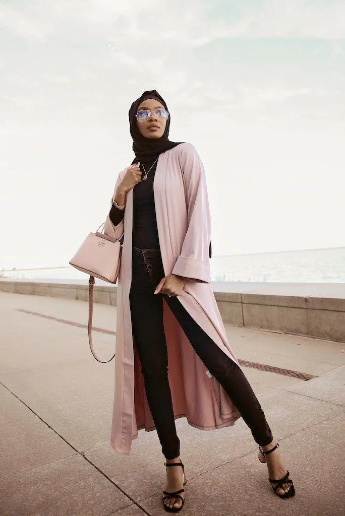 Tokyo Wrap Kimono Abaya - Chai