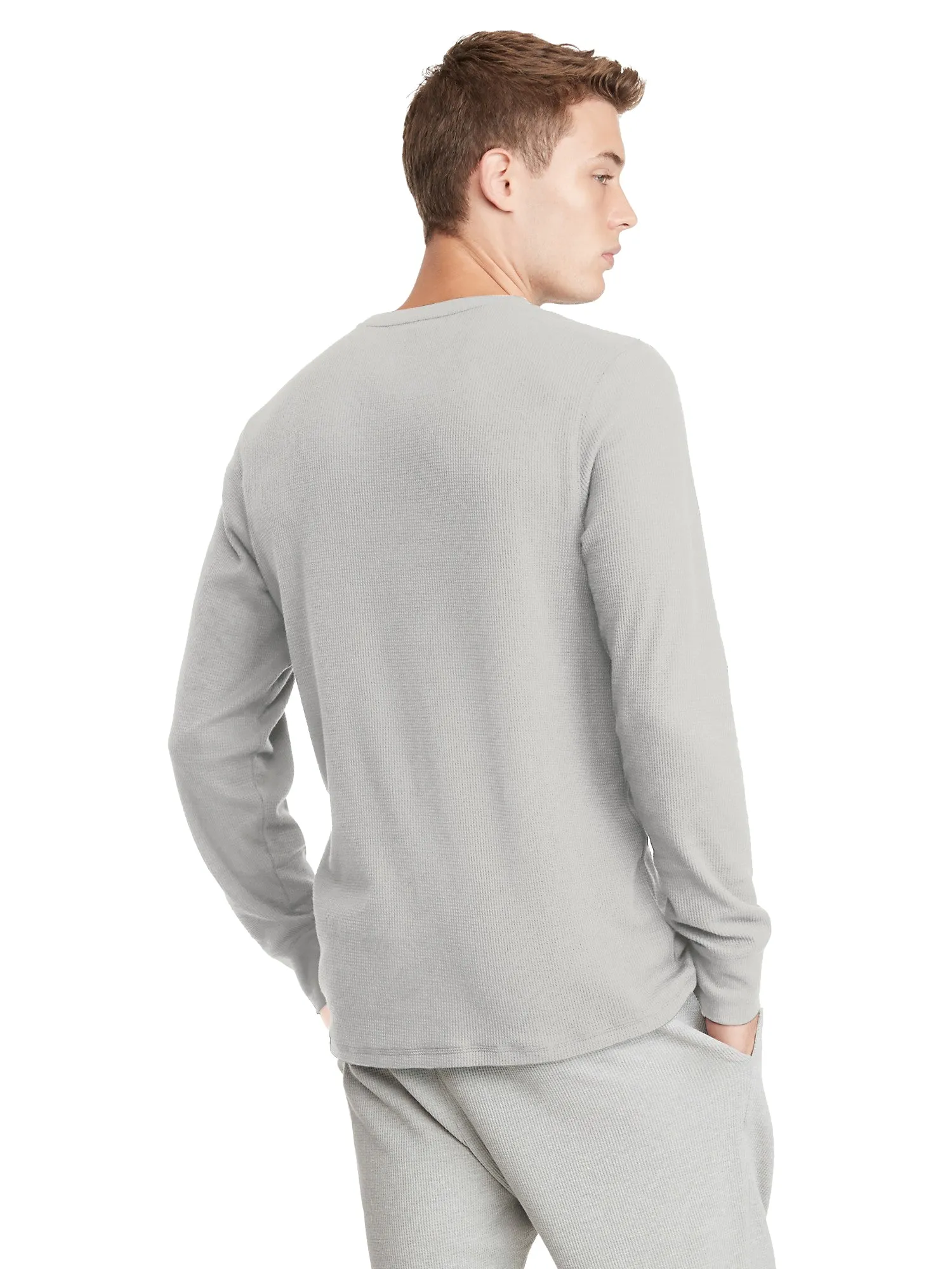 Tommy Hilfiger Waffle Lounge Long Sleeve Henley