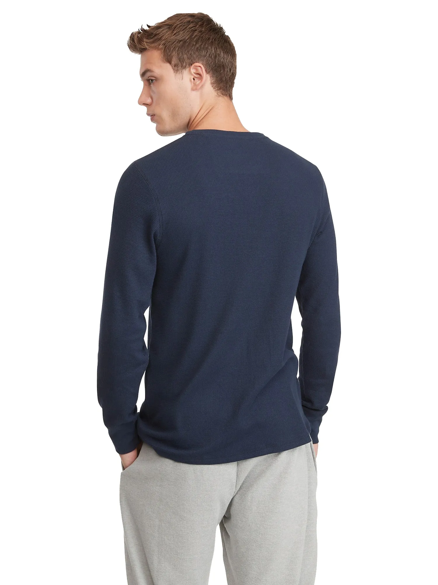 Tommy Hilfiger Waffle Lounge Long Sleeve Henley