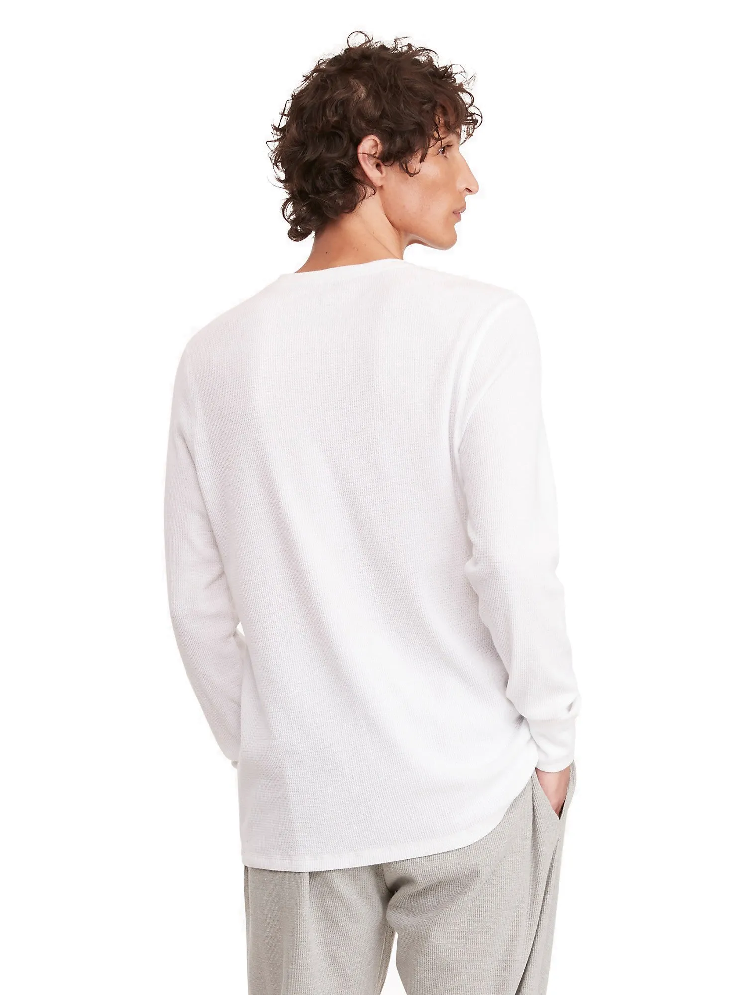 Tommy Hilfiger Waffle Lounge Long Sleeve Henley