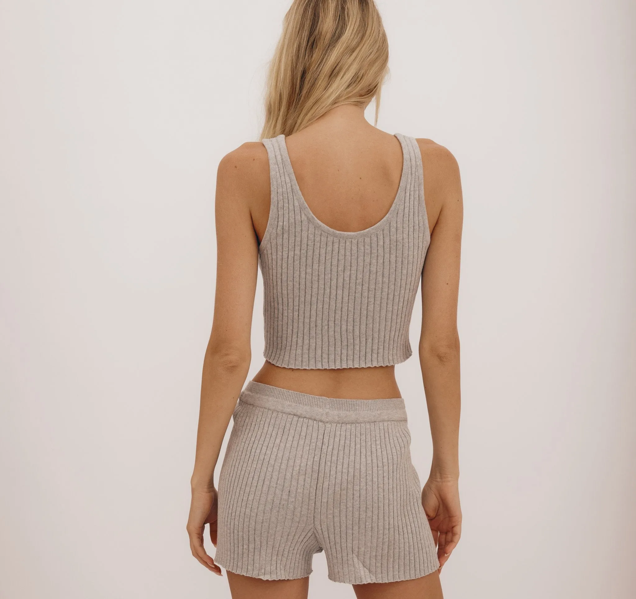 True Knit Crop Tank Top