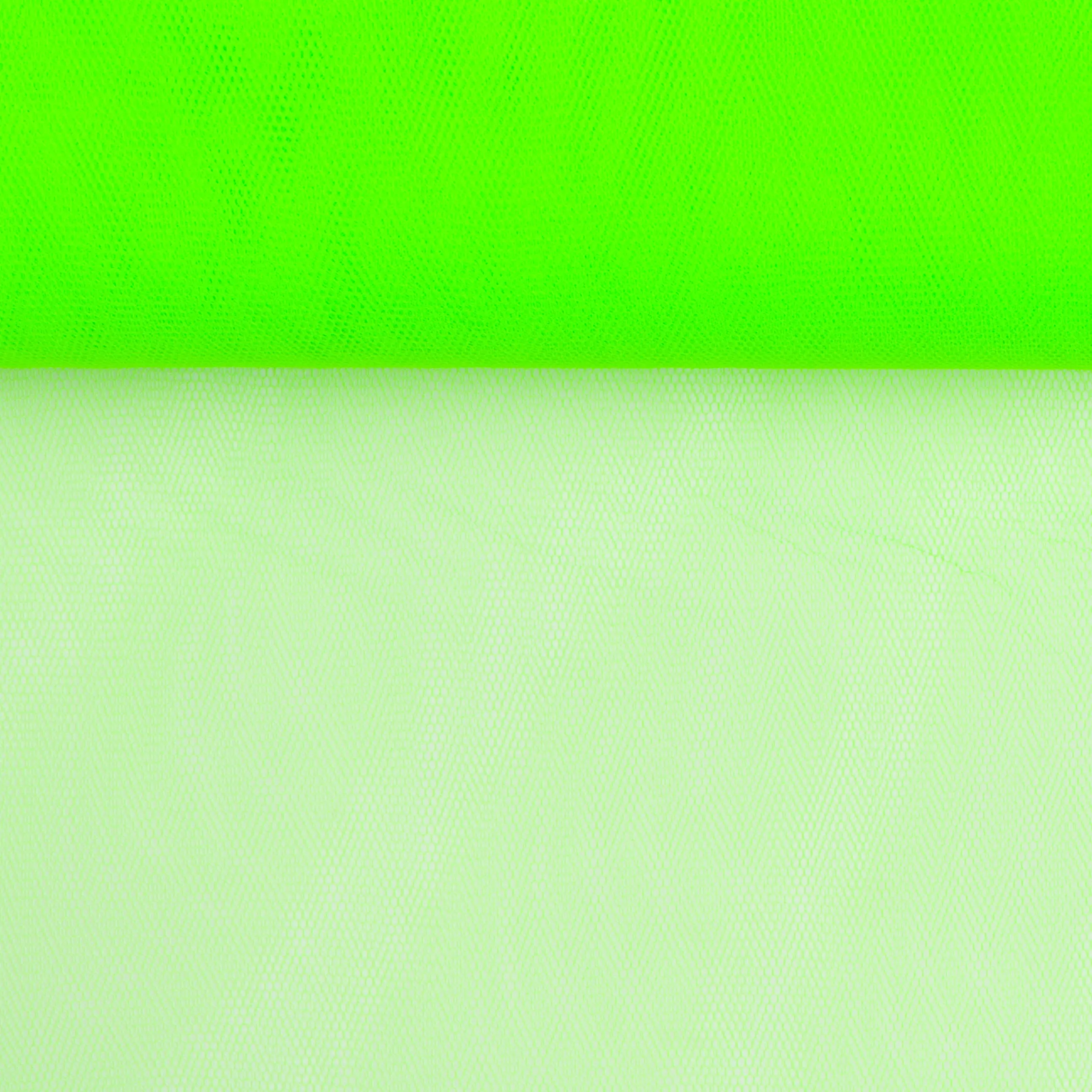 Tulle Fluorescent Green