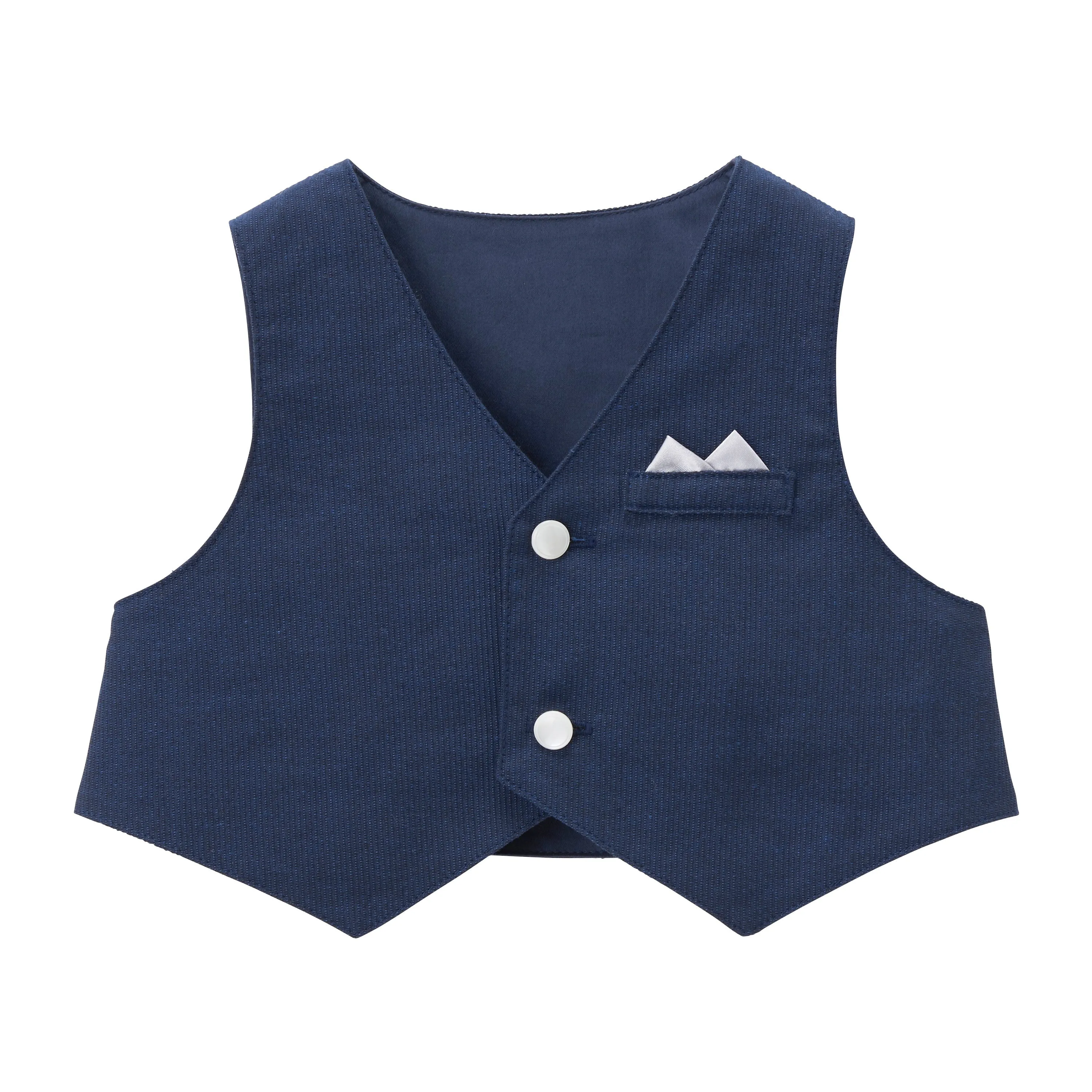 Tuxedo-Style Coverall Set