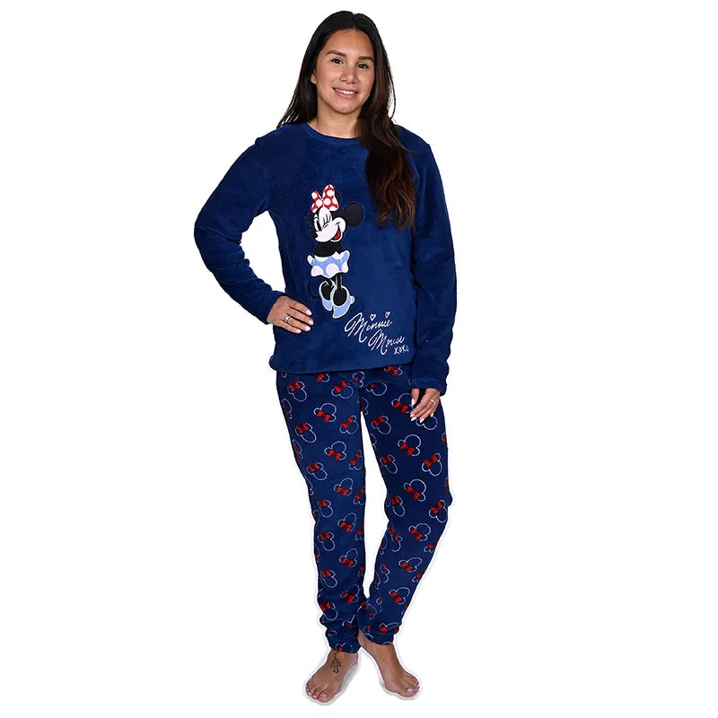Twosie Minnie Mouse Autograph Blue - Large