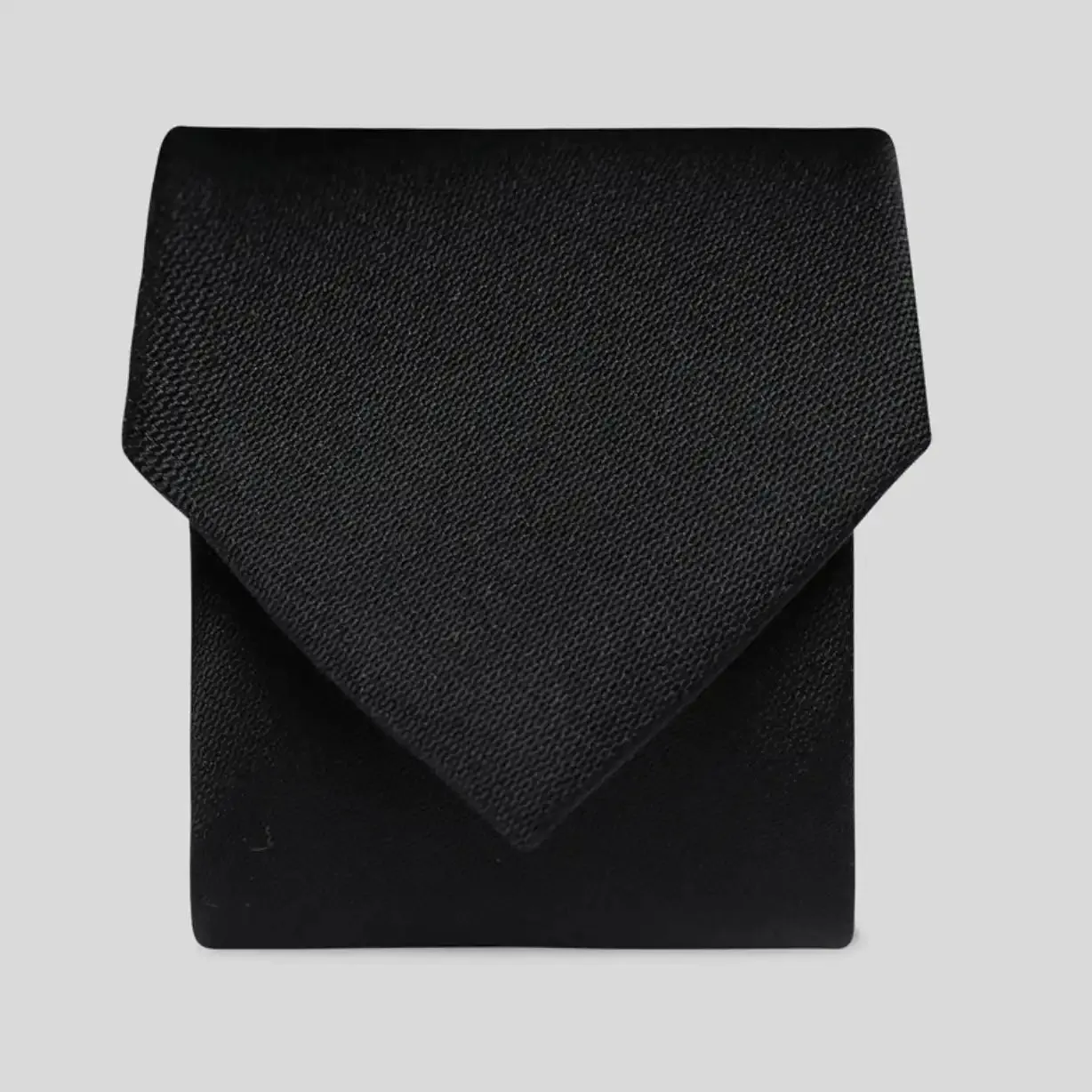 Van Buck Black Barathea Mens Tie