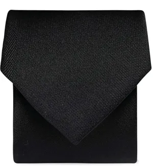 Van Buck Black Barathea Mens Tie