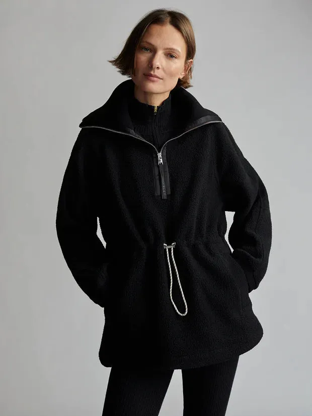 Varley | Parnel Half Zip Fleece {Black}