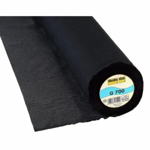 Vlieseline Woven Fusible Interfacing - G700 - Medium - Black