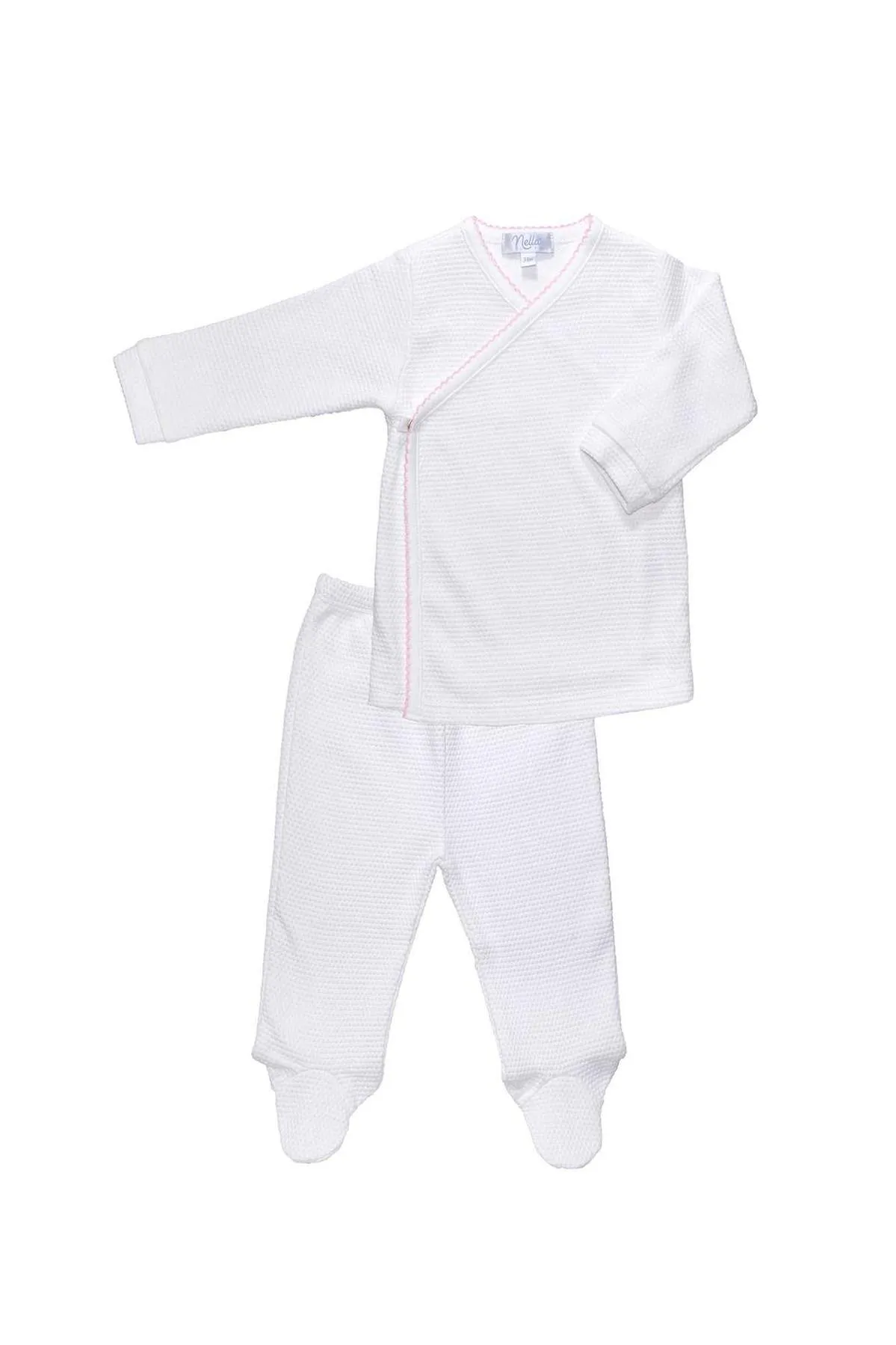 White Bubble Baby Kimono