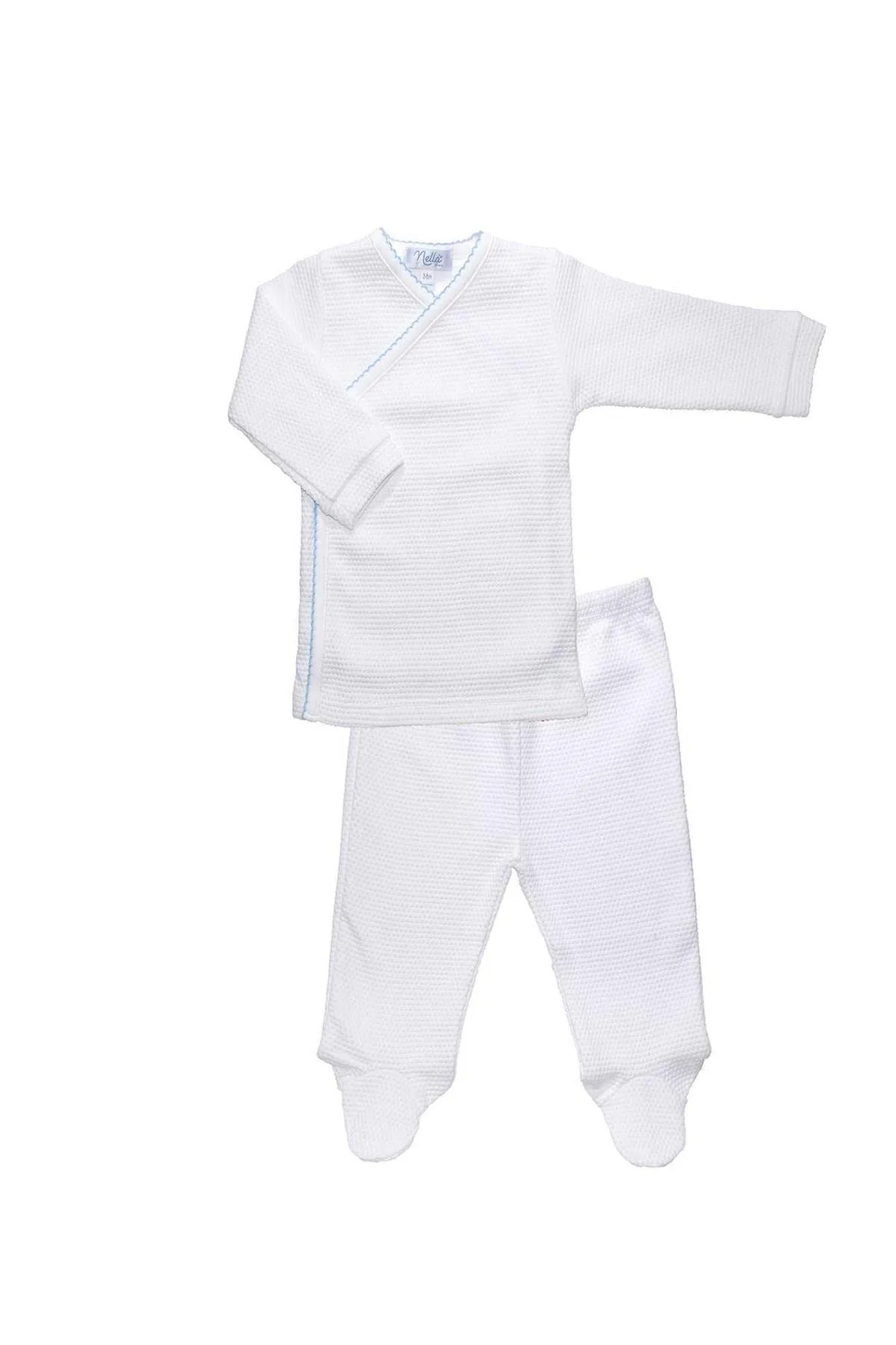 White Bubble Baby Kimono